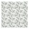 Green Fern Pattern 10" x 10" Cotton Twill Napkin